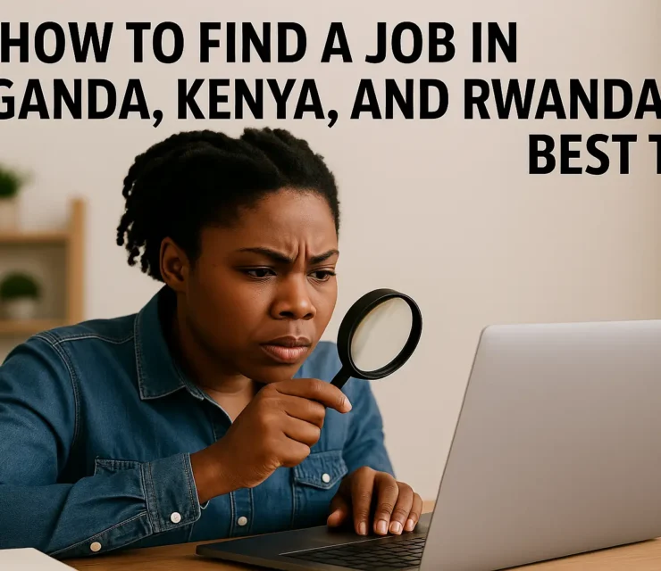 How to Find A Job in Uganda, Kenya, And Rwanda – Best Tip