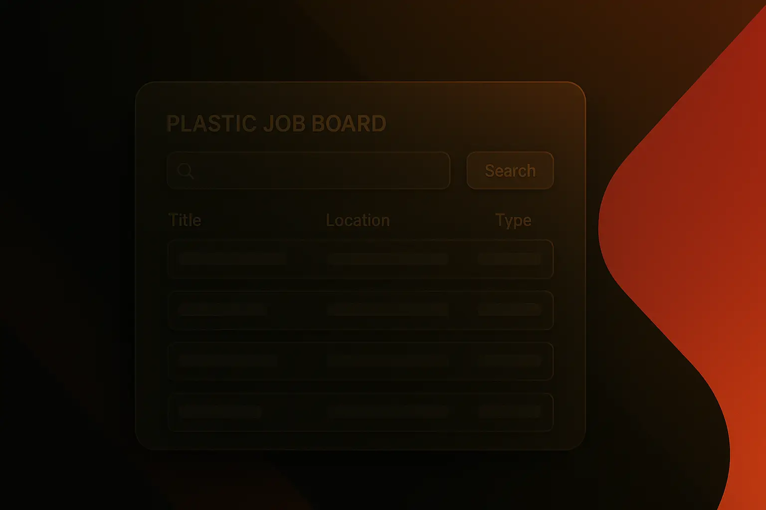 Colorful Job Board Background