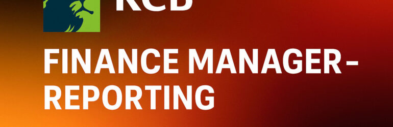 Finance Manager – Reporting | KCB Bank Uganda Jobs